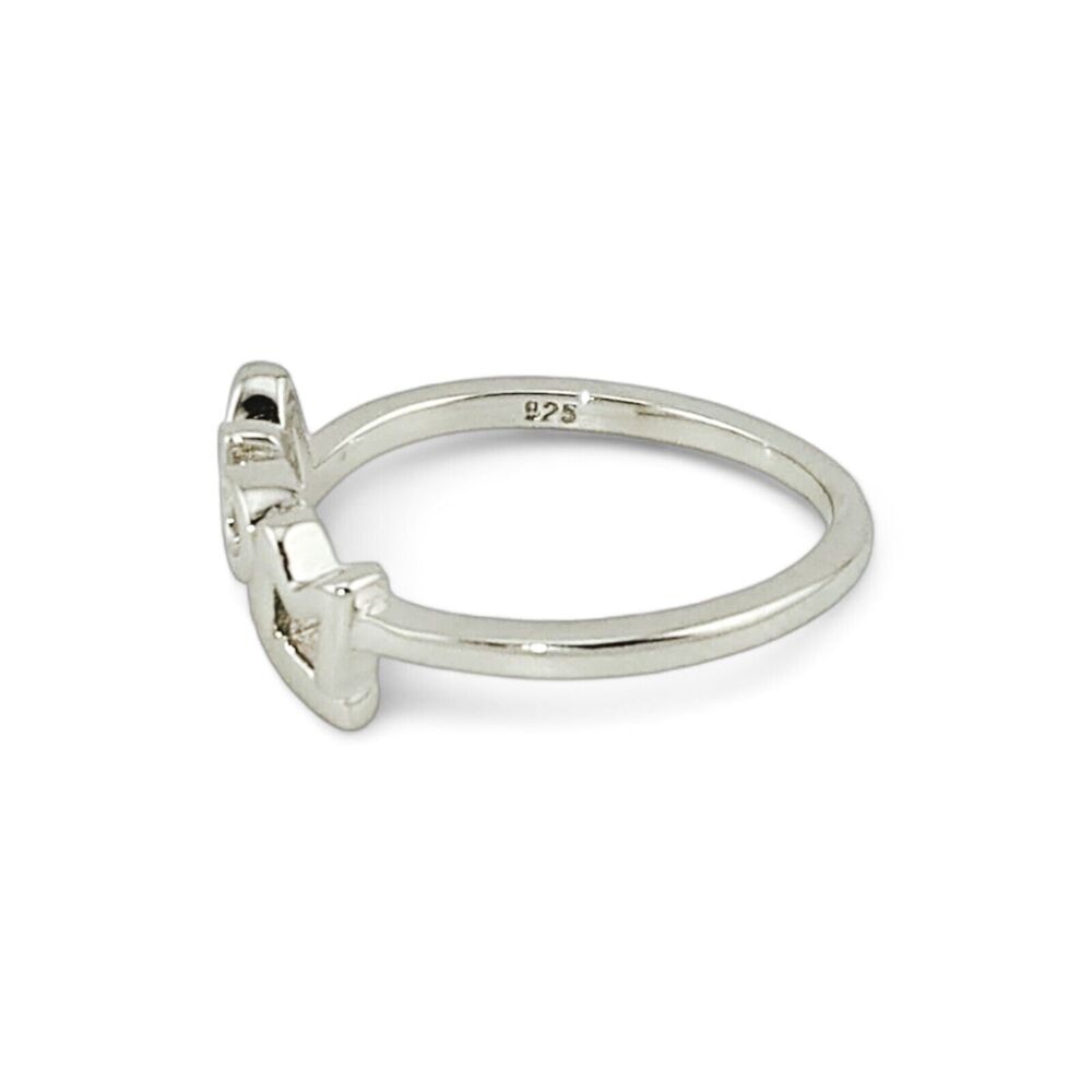Sterling Silver 925 Mom Ring - Picture 4 of 5